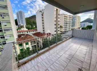 Excelente apartamento com 2 quartos, varanda e vaga a venda em Botafogo!