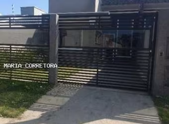 Casa para Venda em Fazenda Rio Grande, Eucaliptos, 3 dormitórios, 1 suíte, 2 banheiros, 2 vagas