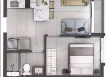 Apartamento com 1 quarto à venda na Rua Anita Garibaldi, 1343, Boa Vista, Porto Alegre, 29 m2 por R$ 484.500