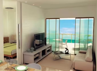 1 Suíte - 51 m² - Varanda - Vista Mar - 1 Vaga de Garagem