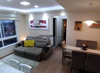 Ótimo apartamento semi-mobiliado com 2 dormitórios à venda, 56 m² por R$ 320.000