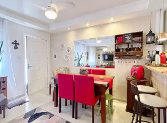 Ótimo apartamento de 77m² com living para dois ambientes, 2 banheiros, 3 dormitórios, cozinha americana com churrasqueira e 1 vaga de garagem rotativa.&lt;BR&gt;Está localizado próximo a pontos de int
