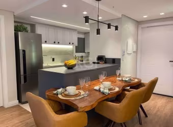 Apartamento inteligente com 53m², completo, sacada e automatizado em Canela