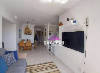 Apartamento com 2 dormitórios, 65 m² - venda por R$ 460.000,00 ou aluguel por R$ 3.280,00/mês - Jardim América - São José dos Campos/SP