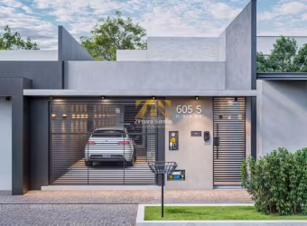 Casa 3/4, sendo 2 suítes, 124 m² - 605 sul (Arso 62) - Palmas/TO