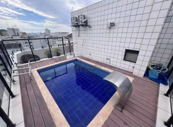 Cobertura Duplex com 4 dormitórios à venda, 398 m² por R$ 2.200.000 - Barra Funda - Guarujá/SP