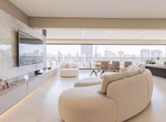Apartamento Alto Padrão à venda no Tatuapé com 165 m² e Varanda
