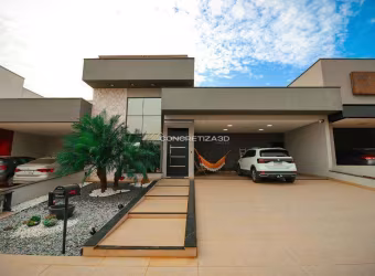 Casa à venda em Indaiatuba, Condomínio Dona Lucilla, com 3 quartos, com 186.61 m²