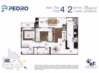 Apartamento à Venda em Tupi, Praia Grande - SP