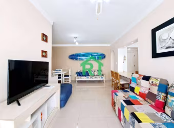 Apartamento à Beira Mar, 2 Dormitórios (1 Suíte), 1  Vaga, Praia da Enseada - Guarujá/SP