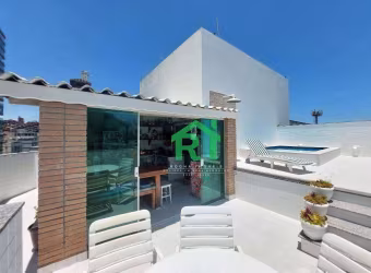 Cobertura com 3 dormitórios à venda, 259 m² por R$ 850.000,00 - Enseada - Guarujá/SP