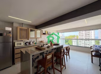 Apartamento à beira mar com 3 dormitórios (1 suíte), 2 vagas, lazer, Jardim Astúrias, Guarujá/SP