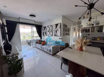 APARTAMENTO - VENDA - 3 QUARTOS ( 1 SUÍTE )- LAVABO - VARANDA GOURMET - CAMPO GRANDE - SANTOS/SP (AP8545)
