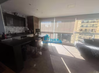 APARTAMENTO - VENDA - MOBILIADO - 3 QUARTOS (1 SUÍTE) - 2 VAGAS - LAZER - PONTA DA PRAIA - SANTOS/SP (AP8572)