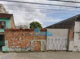 TERRENO BTS - LOCAÇÃO - VILA MATHIAS - SANTOS/SP (TE0110)