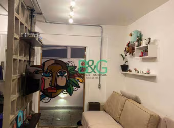 Apartamento com 1 dormitório à venda, 45 m² por R$ 500.000 - Pinheiros - São Paulo/SP