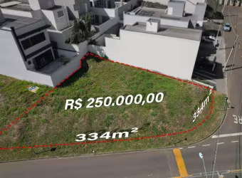 Terreno em condomínio fechado à venda na Luiza Longo Teixeira, 13, Residencial Paineiras, Piracicaba por R$ 270.000