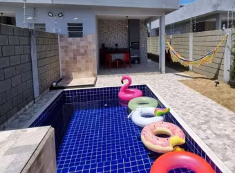 Casa com 2 quartos à venda na Carlos João Donner, 1181, Balneário Tupy, Itanhaém, 73 m2 por R$ 450.000