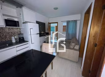 Apartamento com 2 dormitórios para alugar, 35 m² por R$ 1.700/mês - Vila Carmosina - São Paulo/SP