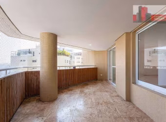 Apartamento para comprar no Paraíso com 296m², 3 suítes, 2 varandas e 4 vagas fixas.