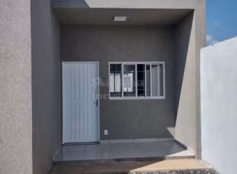 Casa nova à venda no bairro Menezes V de 02 dormitórios sendo 01 tipo apartamento