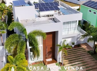 Casa em Condomínio para Venda em Camaçari, ABRANTES, 3 dormitórios, 3 suítes, 4 banheiros, 3 vagas