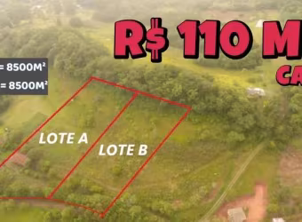 [725] CHÁCARA EM NOVA HARTZ 8.500M², LUZ, INTERNET POR FIBRA ÓTICA R$ 110 MIL