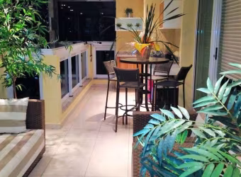 LUXUOSO APARTAMENTO DE 4 SUITES, 5 VAGAS DE GARAGEM E VARANDA GOURMET