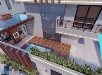 Sobrado com 2 dormitórios à venda, 88 m² - Nova Mirim - Praia Grande/SP