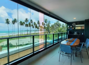Apartamento para Venda Mobiliado 4 Quartos Cond. Acqua Marine Vista para o Mar Pé na Areia Reserva do Paiva
