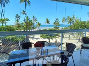 Apartamento alto padrão com 4 suíte, sacada com vista para o mar na praia das Pitangueiras-Guarujá/SP