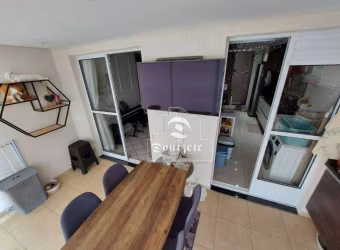 Apartamento com 3 dormitórios à venda, 86 m² por R$ 800.000,00 - Vila Valparaíso - Santo André/SP