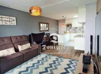 Apartamento com 2 dormitórios à venda, 72 m² por R$ 610.000,00 - Vila Curuçá - Santo André/SP