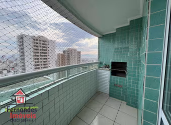 Apartamento  1 quarto com varanda gourmet e lazer completo  à venda, 40 m² por R$ 318.000  Boqueirão  Praia Grande SP