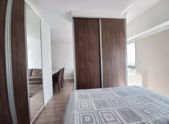 LIndo loft a venda no Condomínio Trend City Center Residence da Avenida Borges de Medeiros, excelente loft de um dormitório, totalmente mobiliado, de frente para o pátio interno do complexo, uma vaga 
