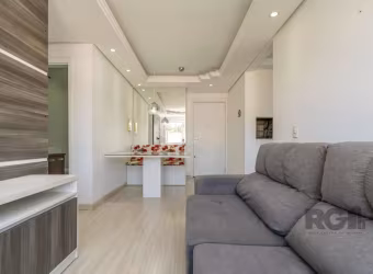 Apartamento no Way com 56 m² privativos, 2 dormitórios com armários, sendo 1 deles suíte, totalmente mobiliado, com ar condicionado split, eletros como forno microondas e forno elétrico, cozinha com a
