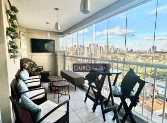 APARTAMENTO MOBILIADO NA MOOCA COM VARANDA GOURMET COM CHURRASQUEIRA E 3 DORMITÓRIOS!!!