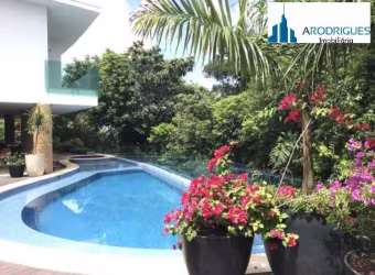 Casa à Venda Alphaville I Salvador - Ba, Alto Padrão, Piscina, Vista Mar, final de rua, com 5 suítes, Home Theater, área gourmet