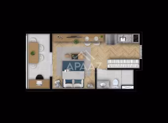Studio à venda, 1 quarto, Vila Prudente - São Paulo/SP