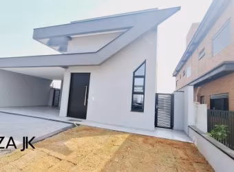 Vendo, Casa a venda, térrea, nova, no Gran Ville São Venâncio em Itupeva com 3 suítes, área social em conceito aberto, churrasqueira, piscina, 4 vagas
