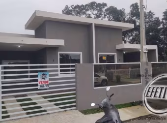 Casa para venda em Matinhos de 84.00m² com 2 Quartos, 1 Suite e 2 Garagens
