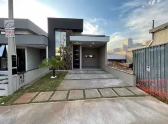 Casa para venda em Condomínio Jardim Residencial Bréscia de 132.80m² com 3 Quartos, 1 Suite e 2 Garagens
