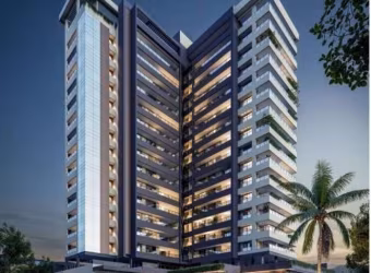Apartamento de luxo, 80,53 m², 01 suite, sala de estar/TV, cozinha área de serviço, varanda gourmet, lavabo, ao lado do Praia Clube.