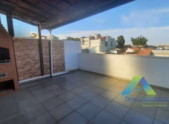 SANTO ANDRÉ COBERTURA SEM CONDOMINIO 98M², 2 dormitórios, espaço gourmet, 1vaga, ótima localização e valor !!!!