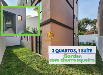 Apartamento Garden com 3 quartos e 2 vagas de Garagem R. Mem Sá Atuba