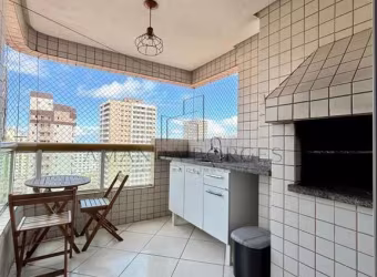 Apartamento para Venda em Praia Grande, Aviação, 1 dormitório, 1 suíte, 2 banheiros, 1 vaga