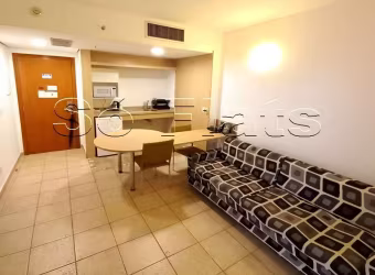 Flat em Santos disponível para venda com 47m², 01 dorm e 01 vaga