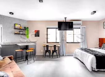 Flat Hampton Park disponível para venda com 29m², 01 dorm e 01 vaga de garagem