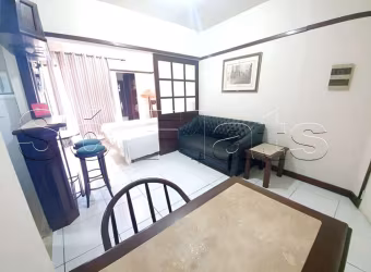 Flat Champ´s Elysées disponível para venda com 33m², 01 dormitório e 01 vaga de garagem
