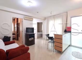 Flat Quality Bela Cintra, disponível para venda com 48m², 02 dorms e 01 vaga